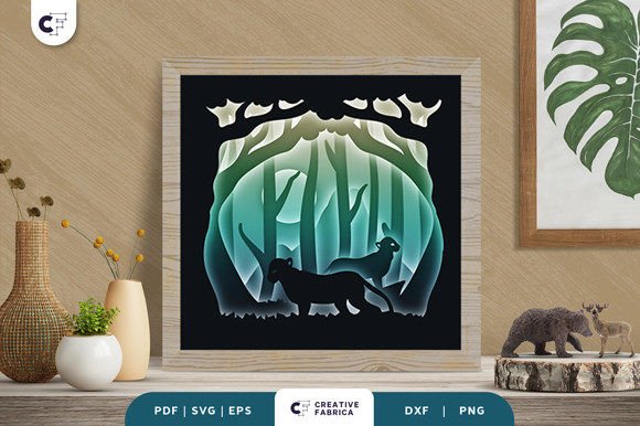 Animal in the Jungle 3D SVG: Other Asset Review