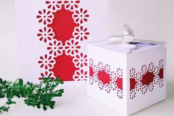 Daisies Card and Favor Box Set: 3D SVG Sets Review
