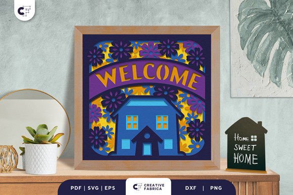 Floral Welcome Home 3D SVG: Ornaments Review