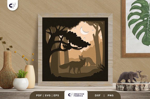 Fox in the Forest 3D SVG: A Brand Asset Review