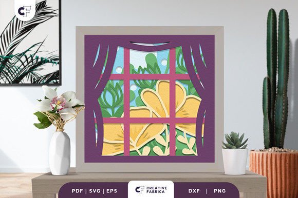 Window Flowers 3D SVG: A Seasons Brand Asset Review